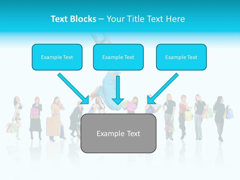 Success Sign Clerk PowerPoint Template