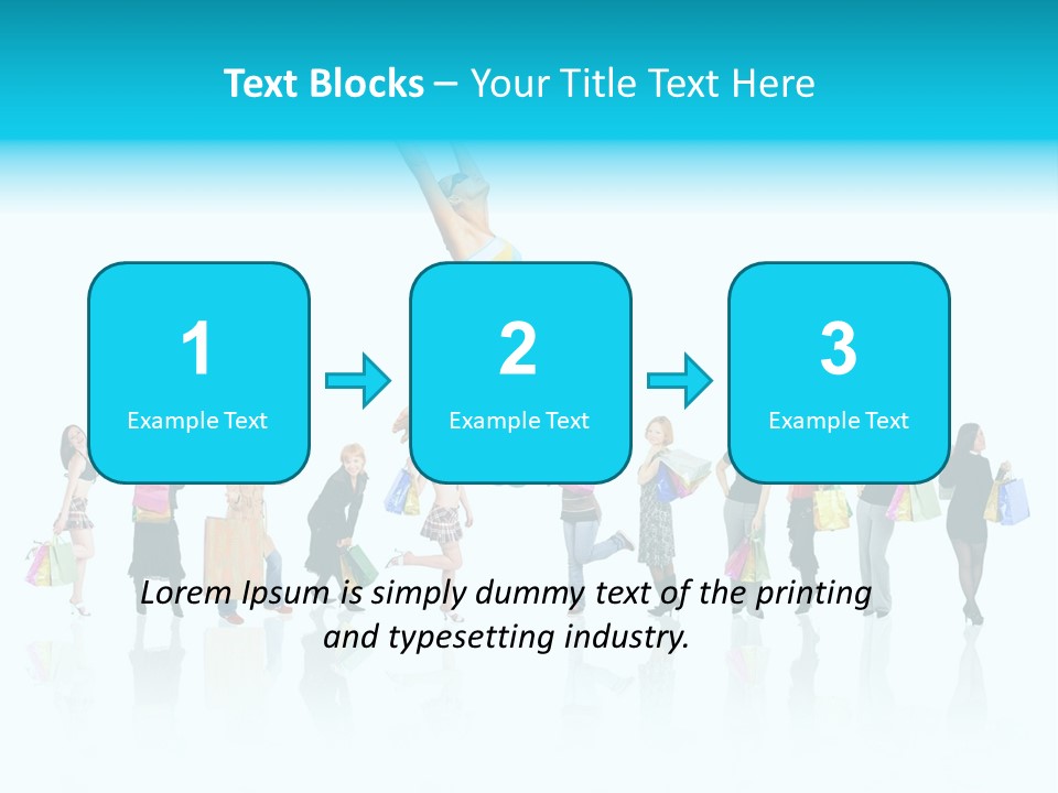 Success Sign Clerk PowerPoint Template