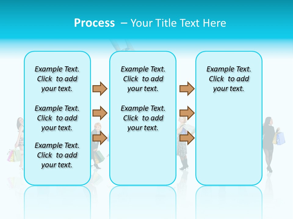 Success Sign Clerk PowerPoint Template
