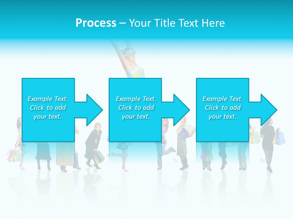 Success Sign Clerk PowerPoint Template