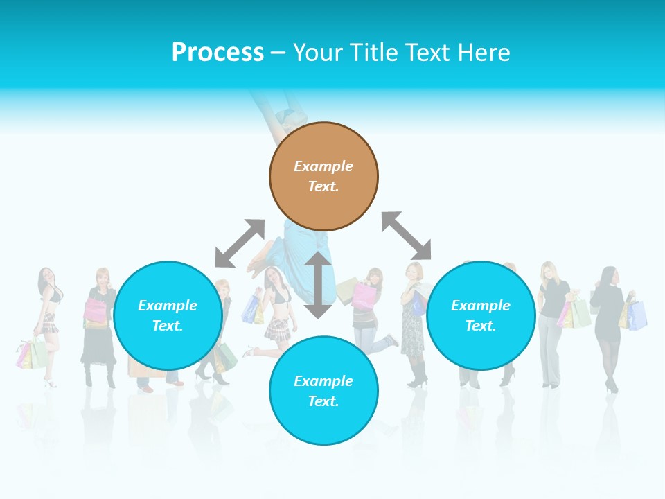 Success Sign Clerk PowerPoint Template