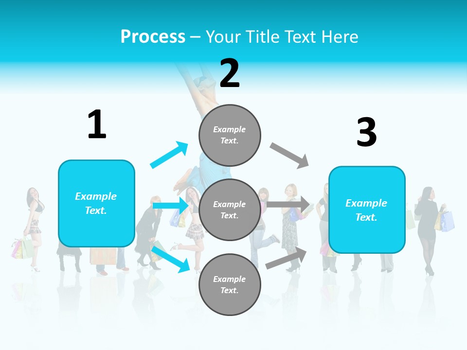 Success Sign Clerk PowerPoint Template