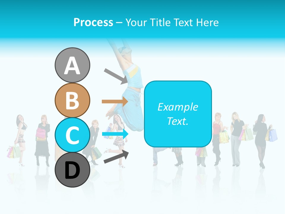 Success Sign Clerk PowerPoint Template