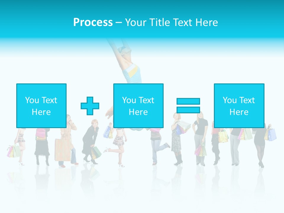 Success Sign Clerk PowerPoint Template