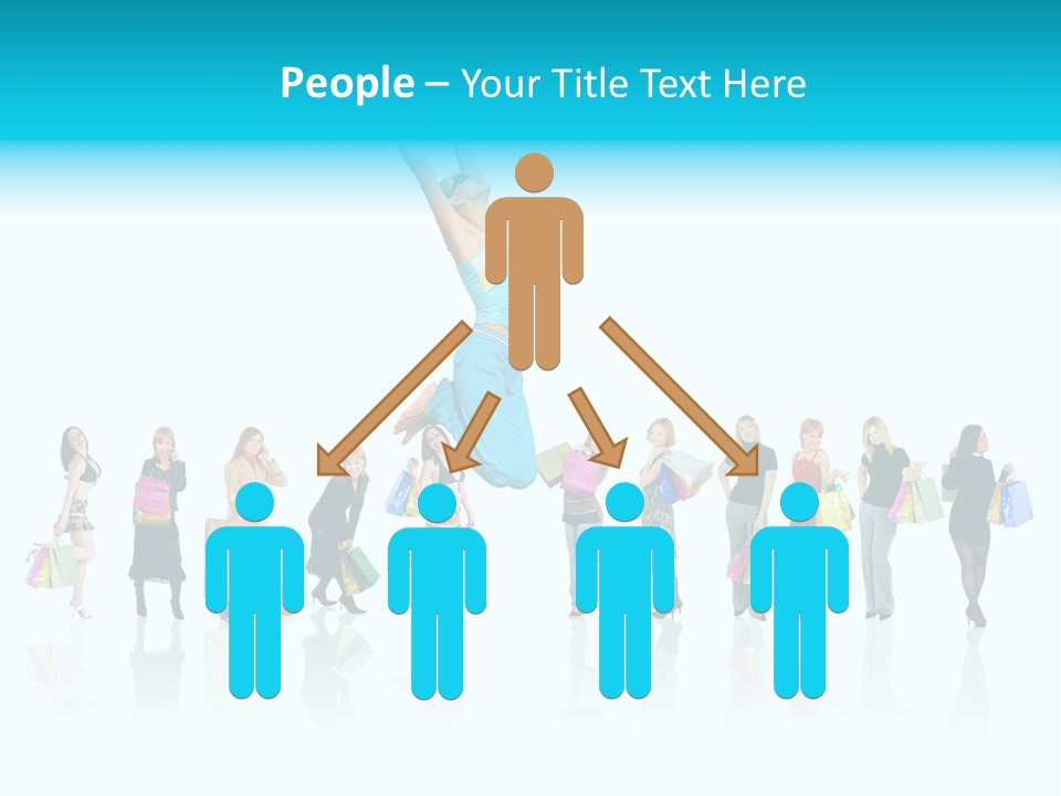 Success Sign Clerk PowerPoint Template