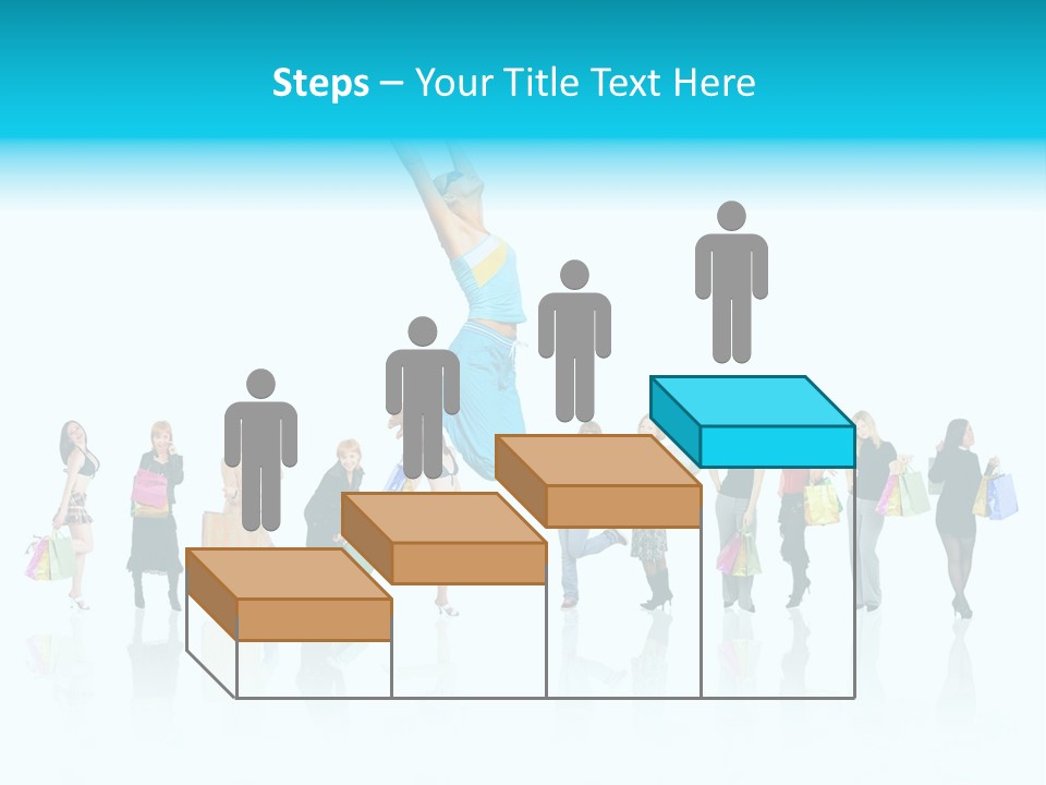 Success Sign Clerk PowerPoint Template