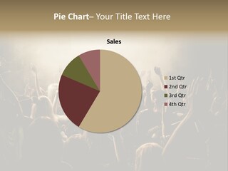 Festival Crowd Spectator PowerPoint Template