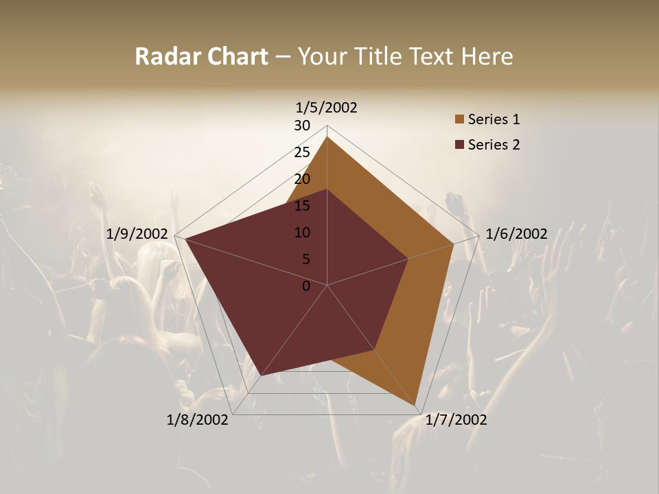 Festival Crowd Spectator PowerPoint Template