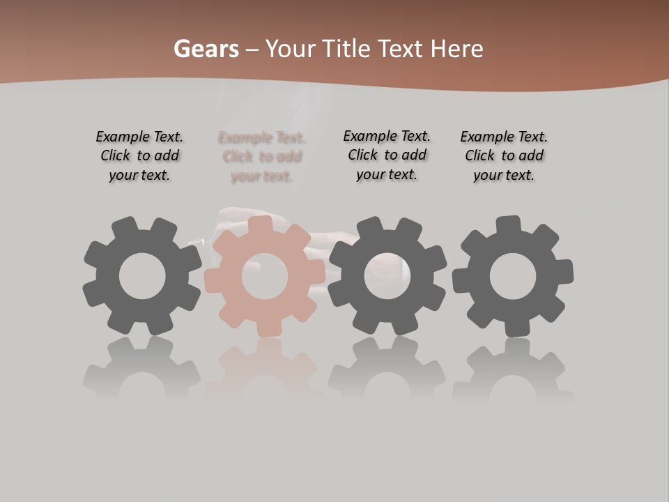 Shot Closeup Beauty PowerPoint Template