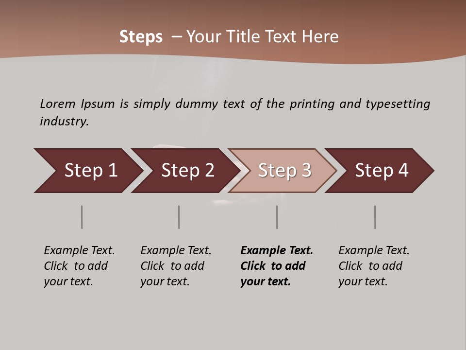 Shot Closeup Beauty PowerPoint Template