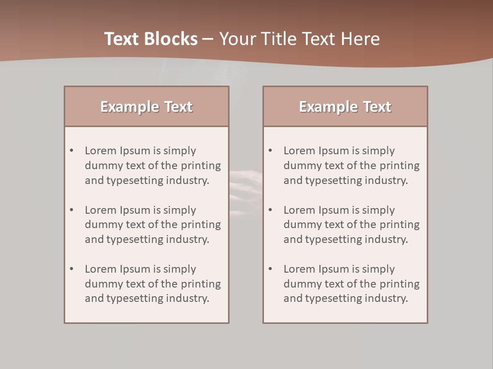 Shot Closeup Beauty PowerPoint Template