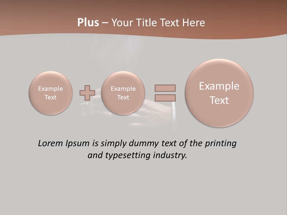 Shot Closeup Beauty PowerPoint Template