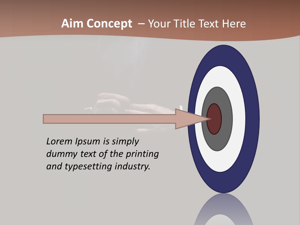 Shot Closeup Beauty PowerPoint Template