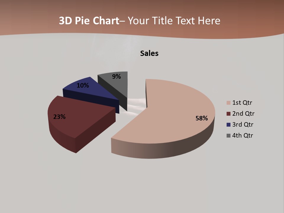 Shot Closeup Beauty PowerPoint Template