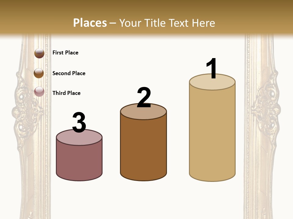 Background Vertical Art PowerPoint Template