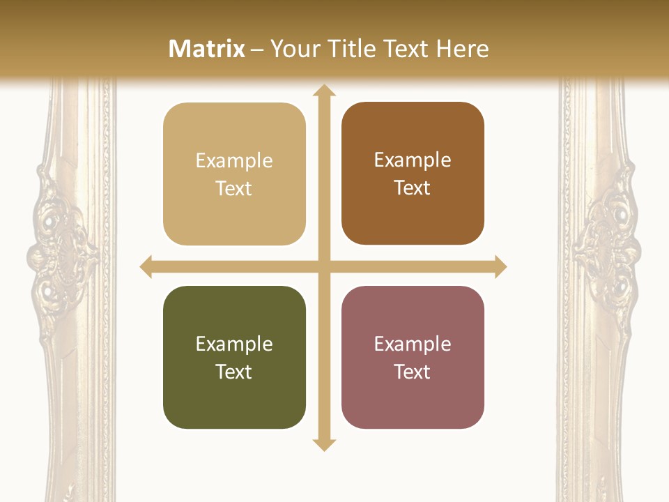 Background Vertical Art PowerPoint Template