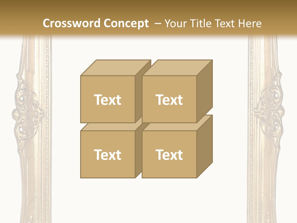 Background Vertical Art PowerPoint Template