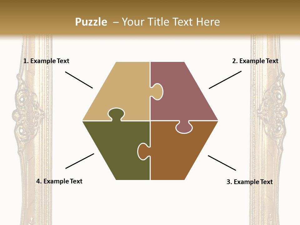 Background Vertical Art PowerPoint Template