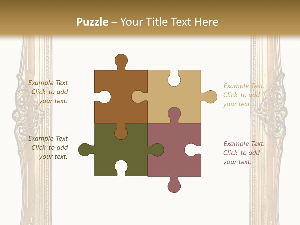 Background Vertical Art PowerPoint Template