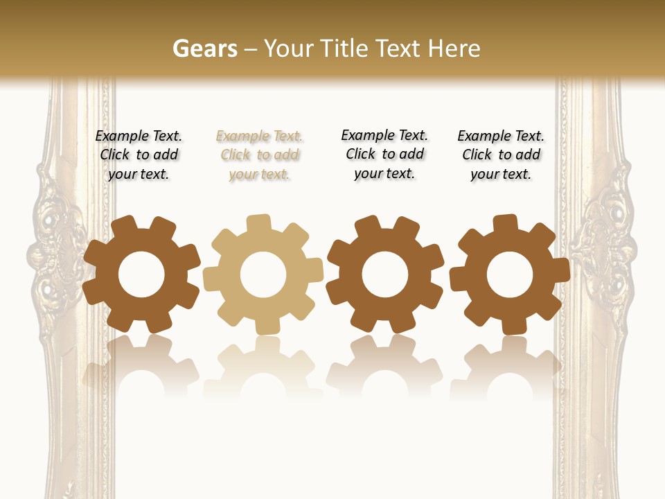 Background Vertical Art PowerPoint Template