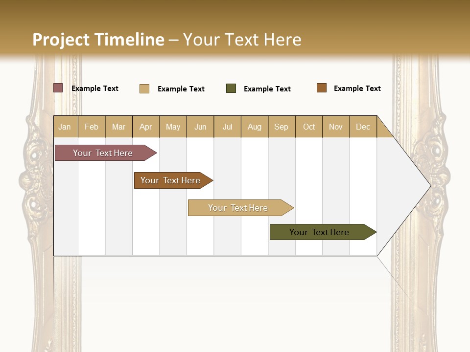 Background Vertical Art PowerPoint Template