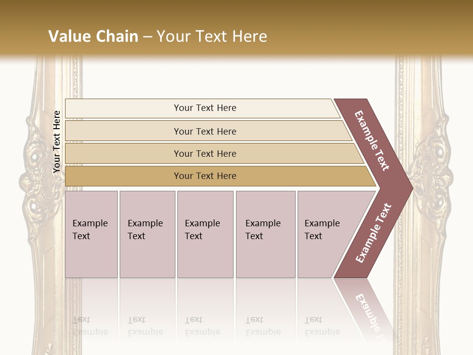 Background Vertical Art PowerPoint Template