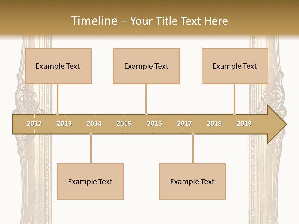 Background Vertical Art PowerPoint Template