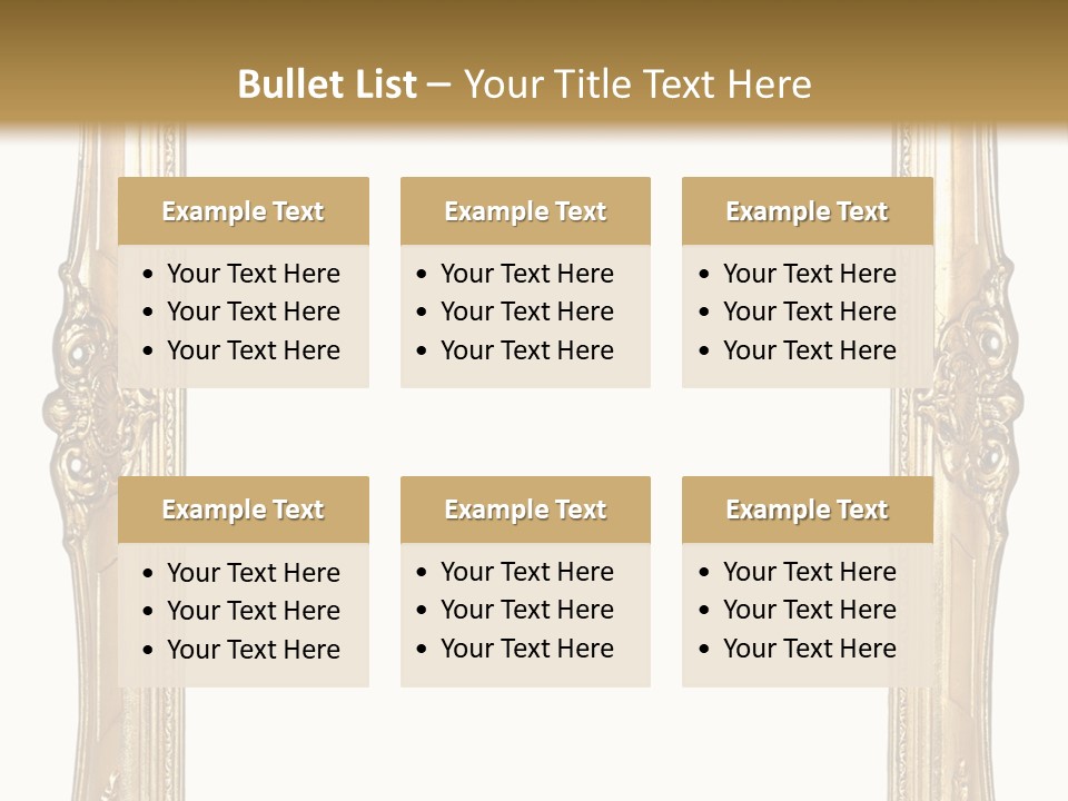 Background Vertical Art PowerPoint Template