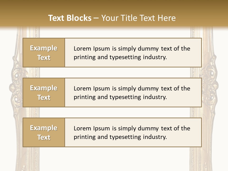 Background Vertical Art PowerPoint Template