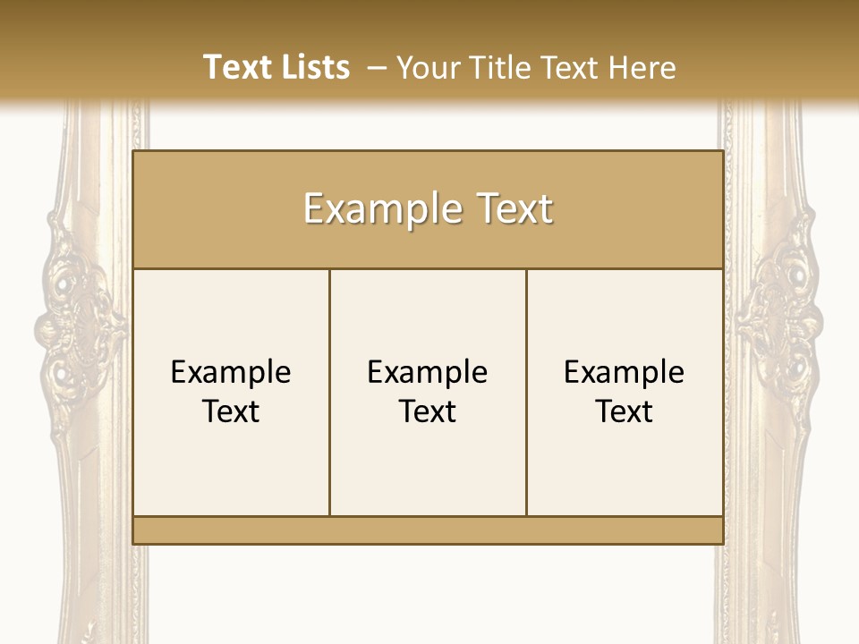 Background Vertical Art PowerPoint Template