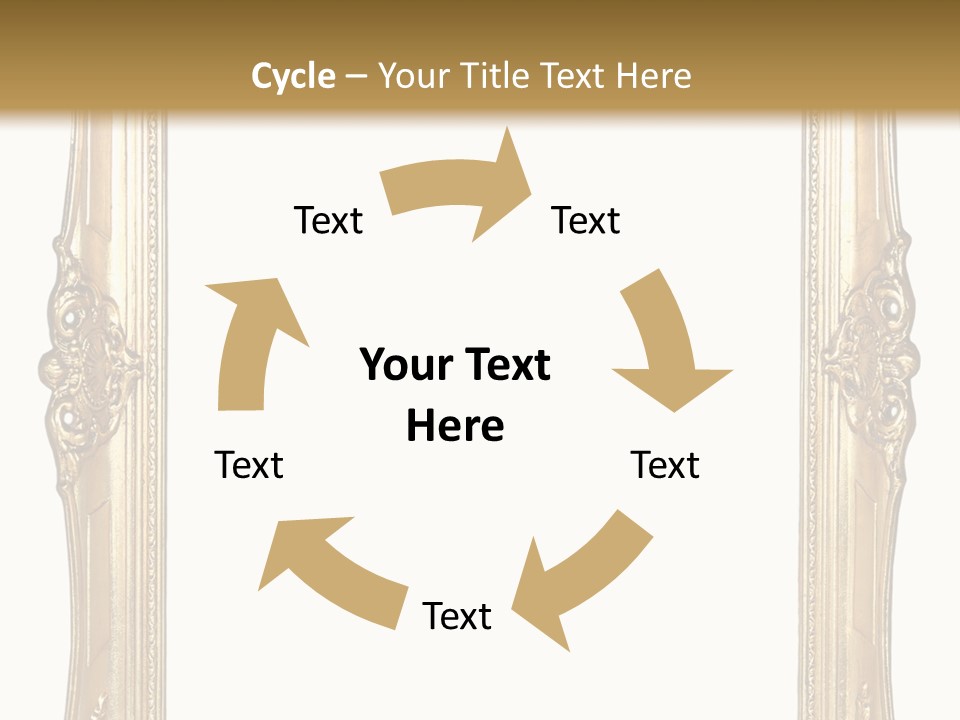 Background Vertical Art PowerPoint Template