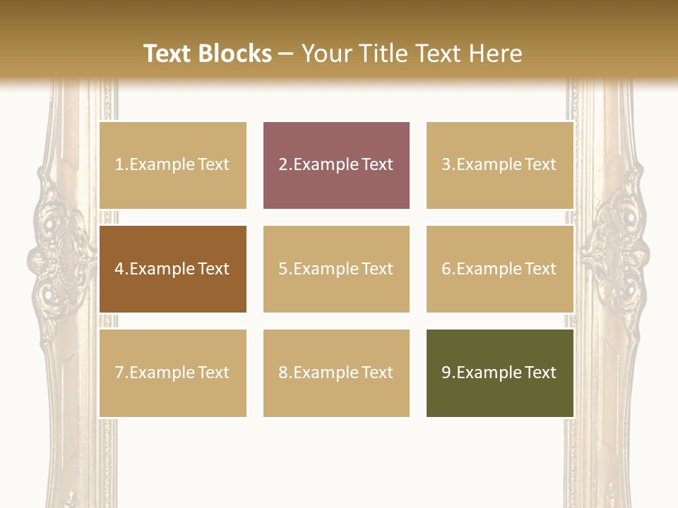 Background Vertical Art PowerPoint Template