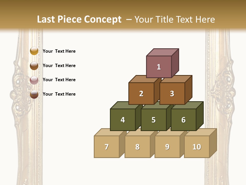 Background Vertical Art PowerPoint Template