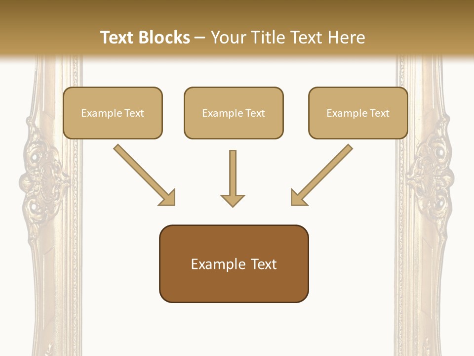 Background Vertical Art PowerPoint Template