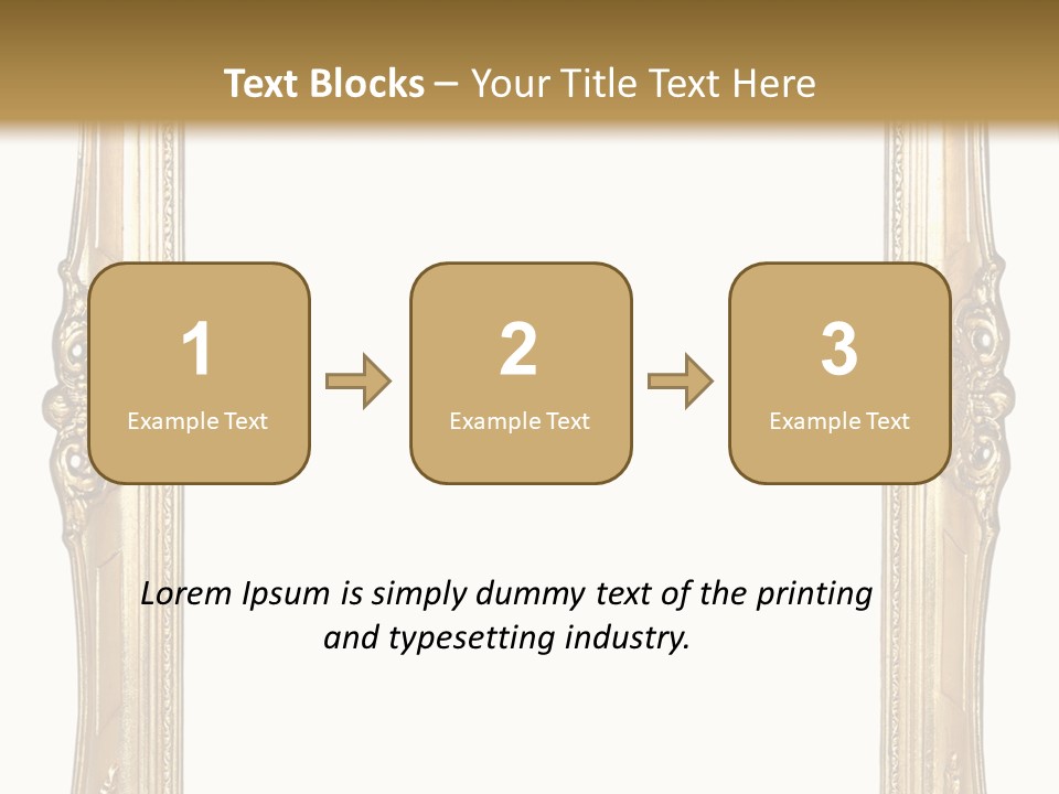 Background Vertical Art PowerPoint Template