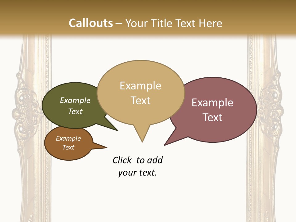Background Vertical Art PowerPoint Template