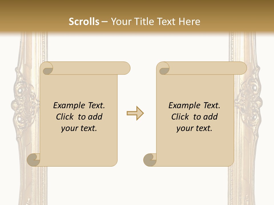 Background Vertical Art PowerPoint Template