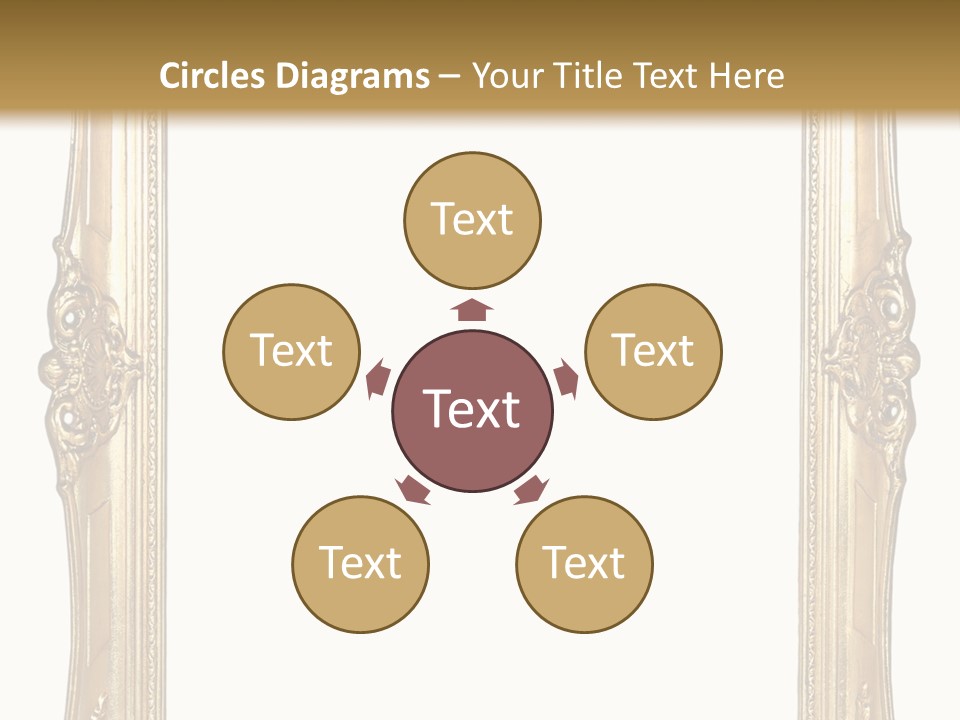 Background Vertical Art PowerPoint Template