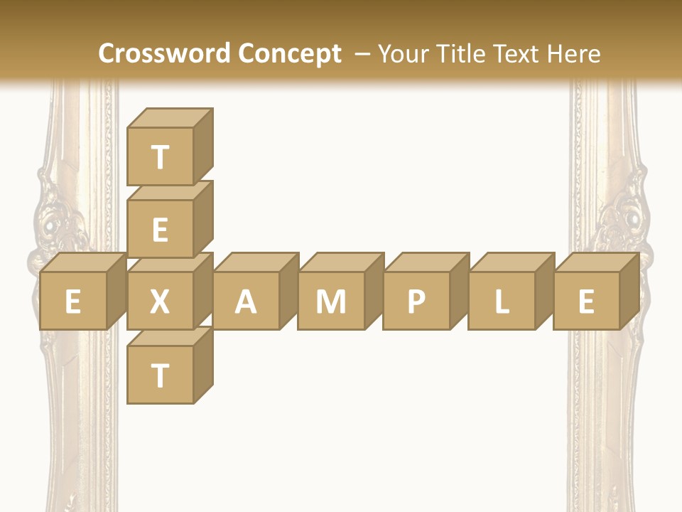 Background Vertical Art PowerPoint Template