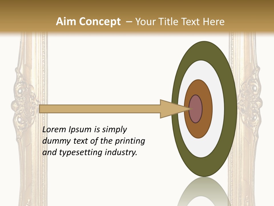 Background Vertical Art PowerPoint Template