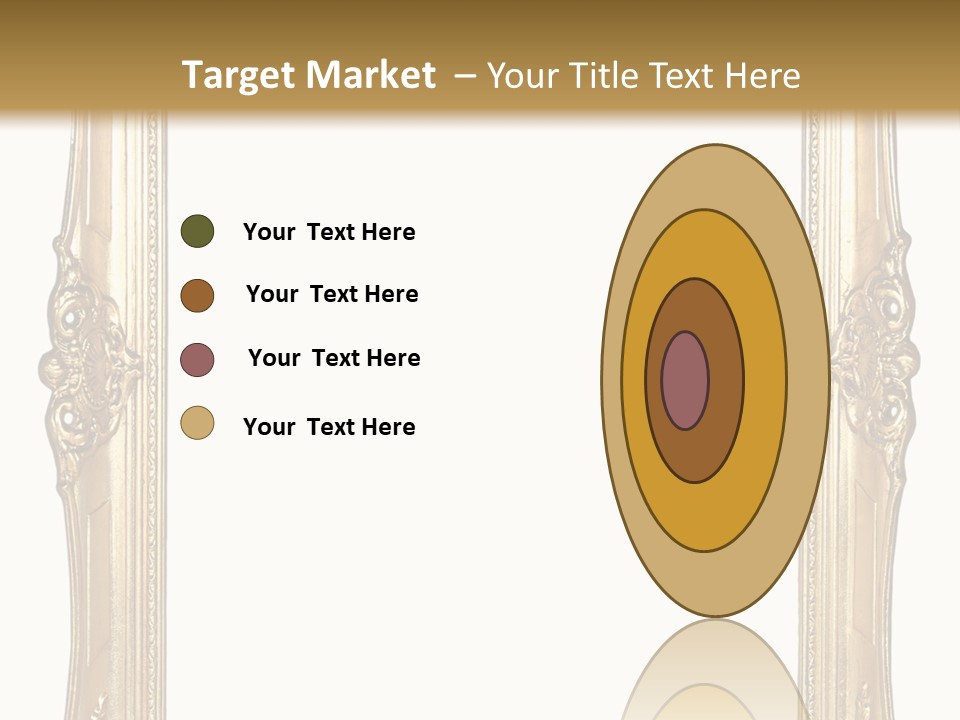 Background Vertical Art PowerPoint Template