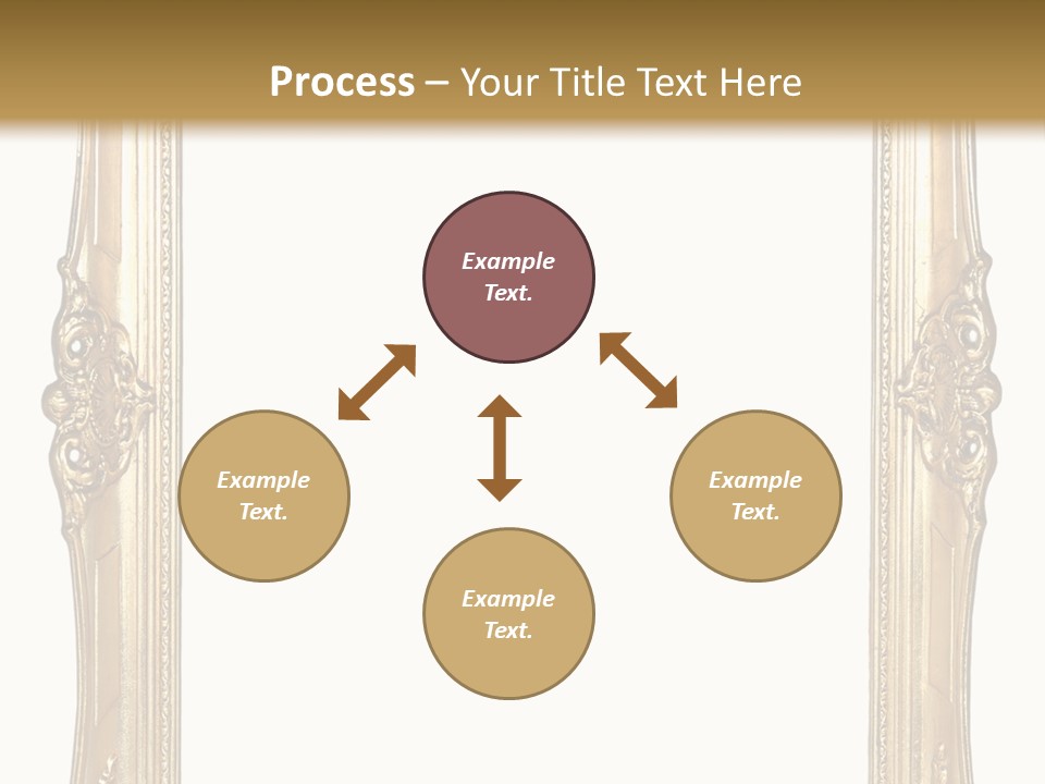 Background Vertical Art PowerPoint Template
