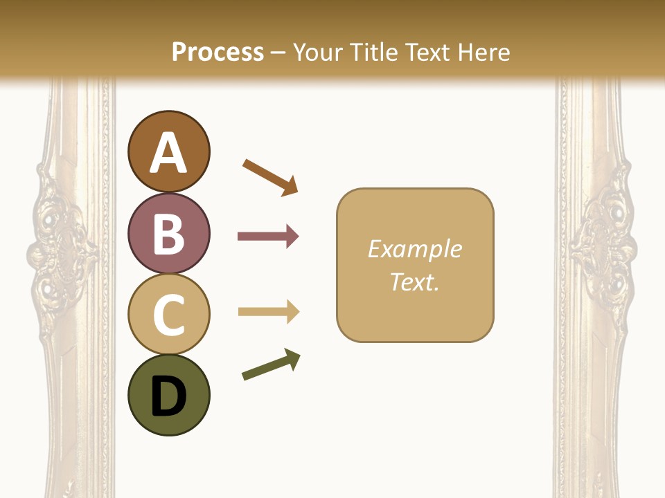 Background Vertical Art PowerPoint Template