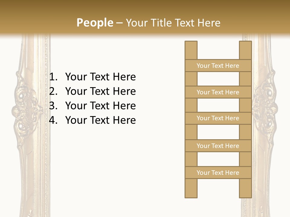 Background Vertical Art PowerPoint Template