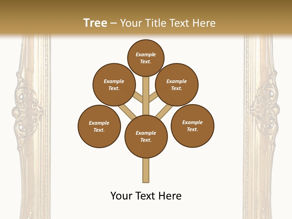 Background Vertical Art PowerPoint Template