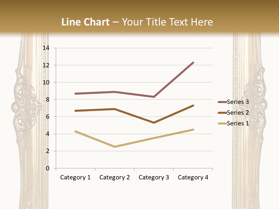 Background Vertical Art PowerPoint Template