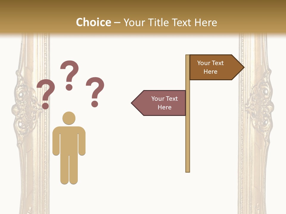 Background Vertical Art PowerPoint Template