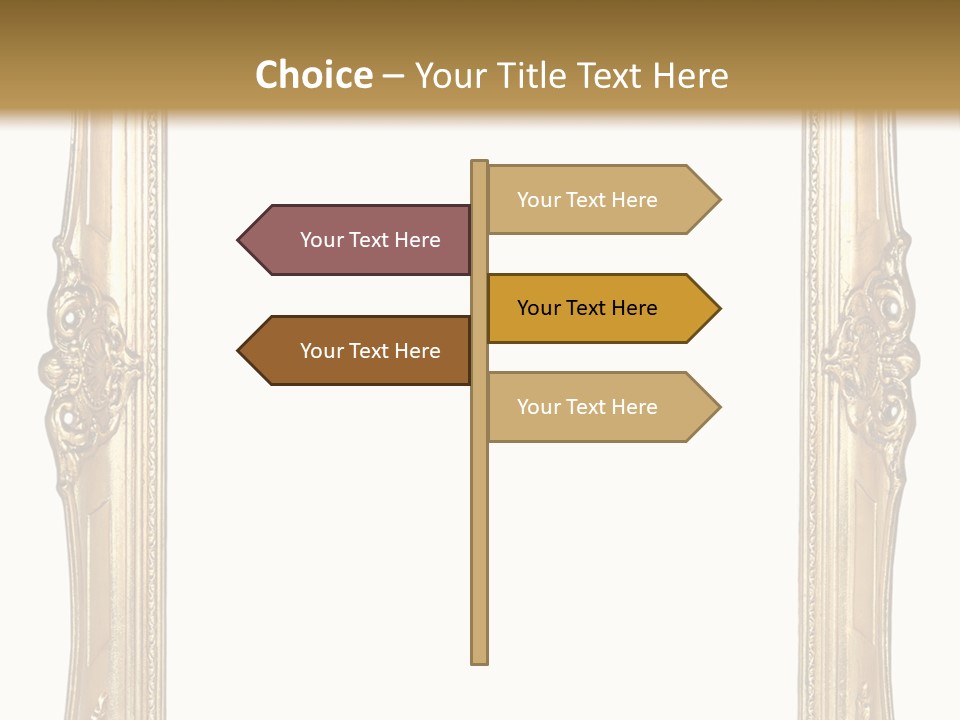 Background Vertical Art PowerPoint Template