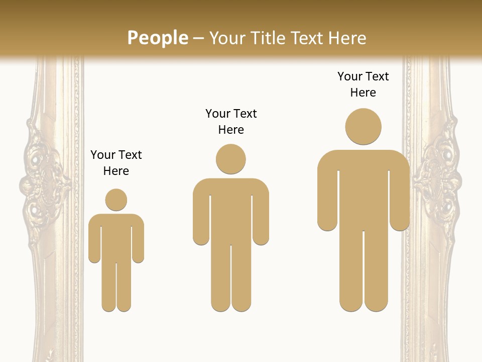 Background Vertical Art PowerPoint Template