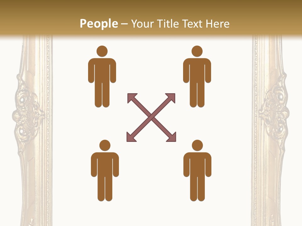 Background Vertical Art PowerPoint Template